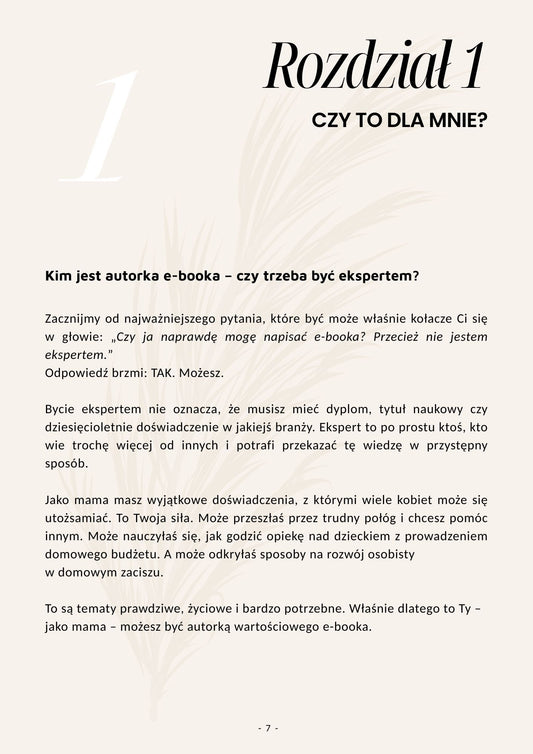 Jak stworzyć i sprzedać swojego e-booka jako mama pracująca z domu